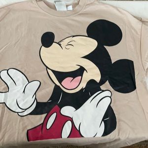 Disney H&M Oversized Mickey Crew Neck